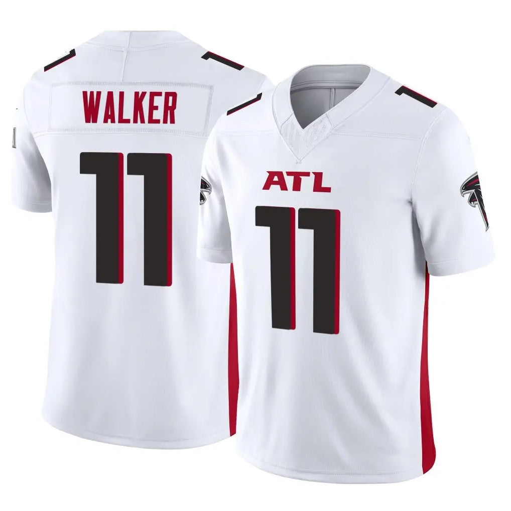 Choea A.Falcons #11 Jalon Walker Player White Vapor F.U.S.E. Limited Stitched Jerseys