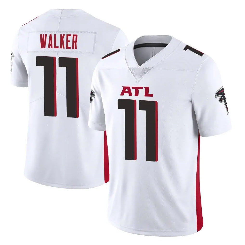 Choea A.Falcons #11 Jalon Walker Player White Vapor Untouchable Limited Home Game Stitched Jerseys
