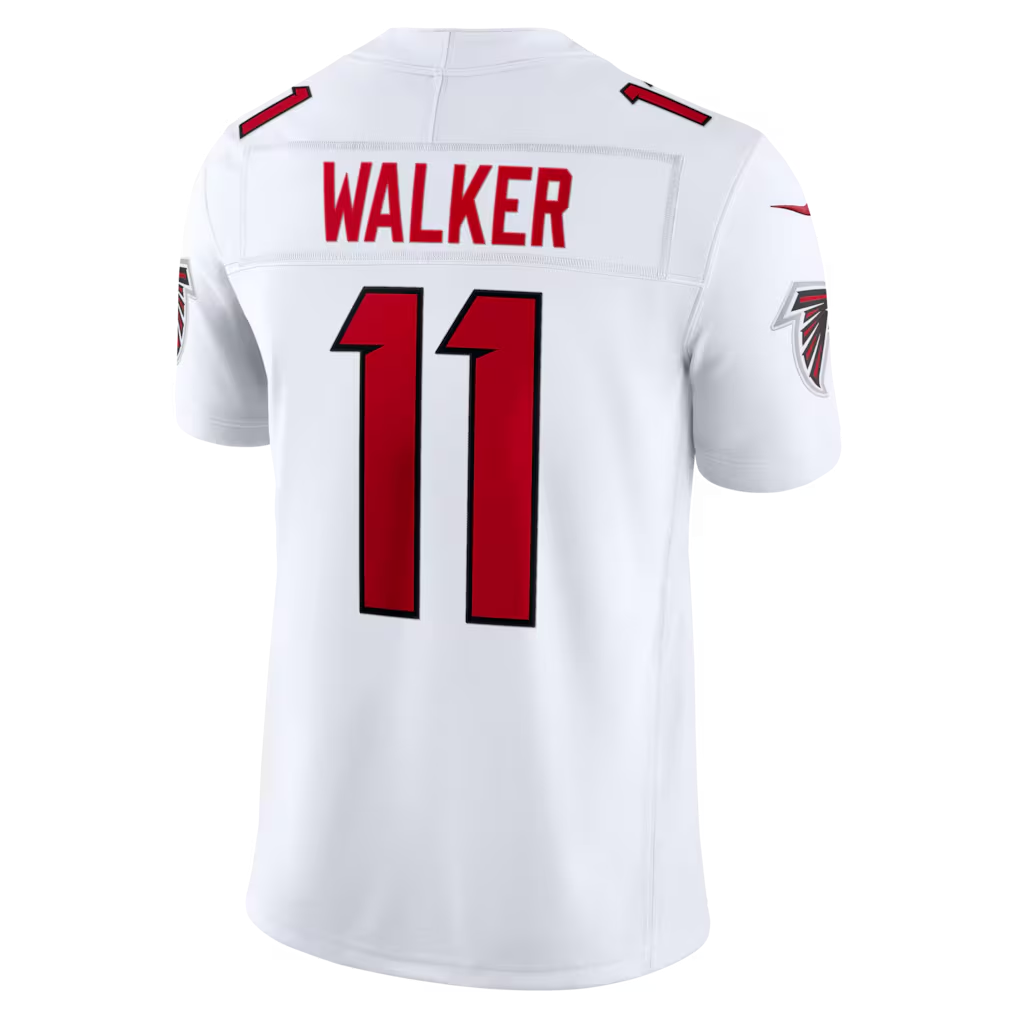 Choea A.Falcons #11 Jalon Walker White Vapor F.U.S.E. Stitched Limited Jerseys