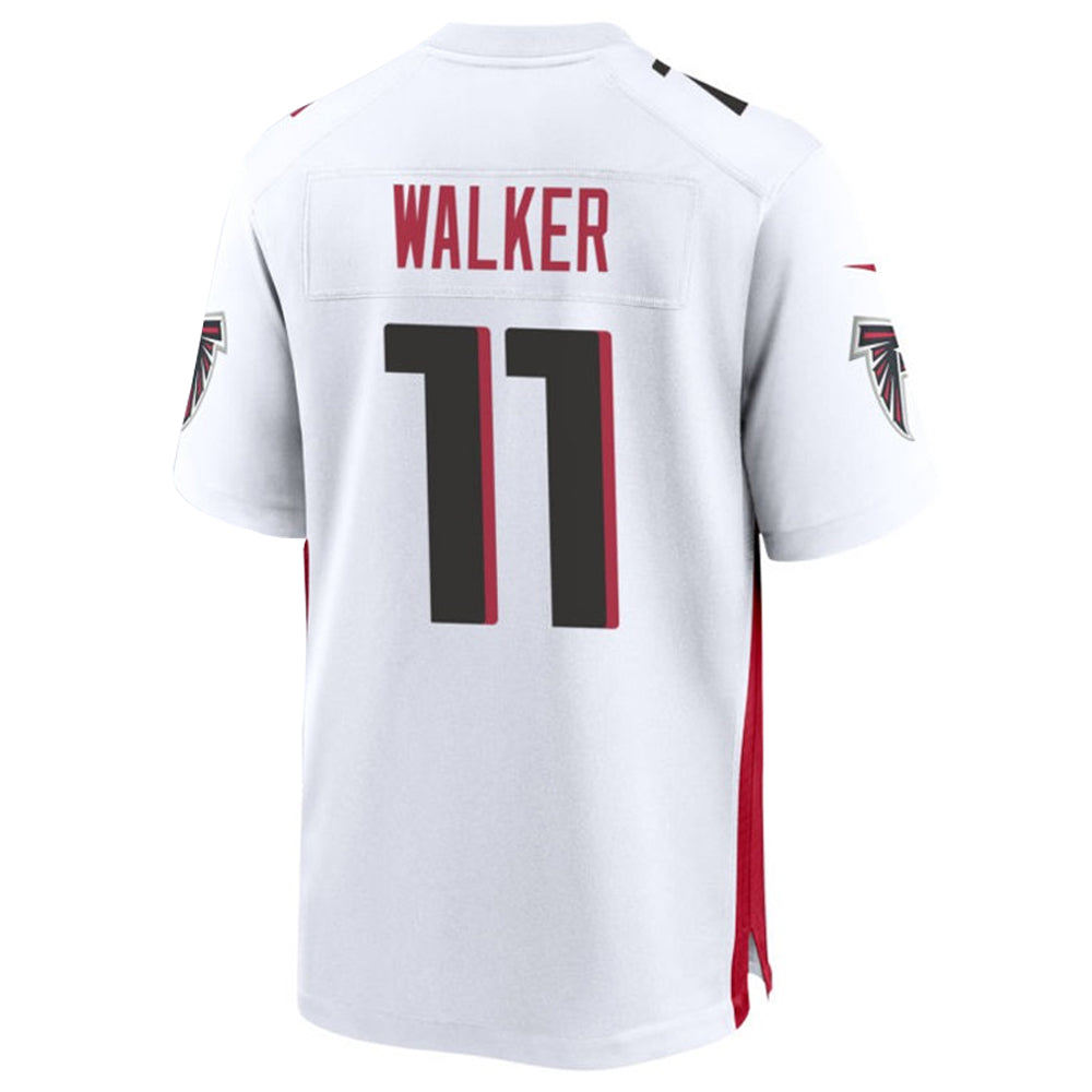 Choea A.Falcons #11 Jalon Walker Player White Home Game Stitched Jerseys