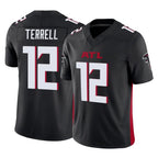 Choea A.Falcons #12 Avieon Terrell Player Black Alternate Vapor F.U.S.E. Limited Stitched Jerseys