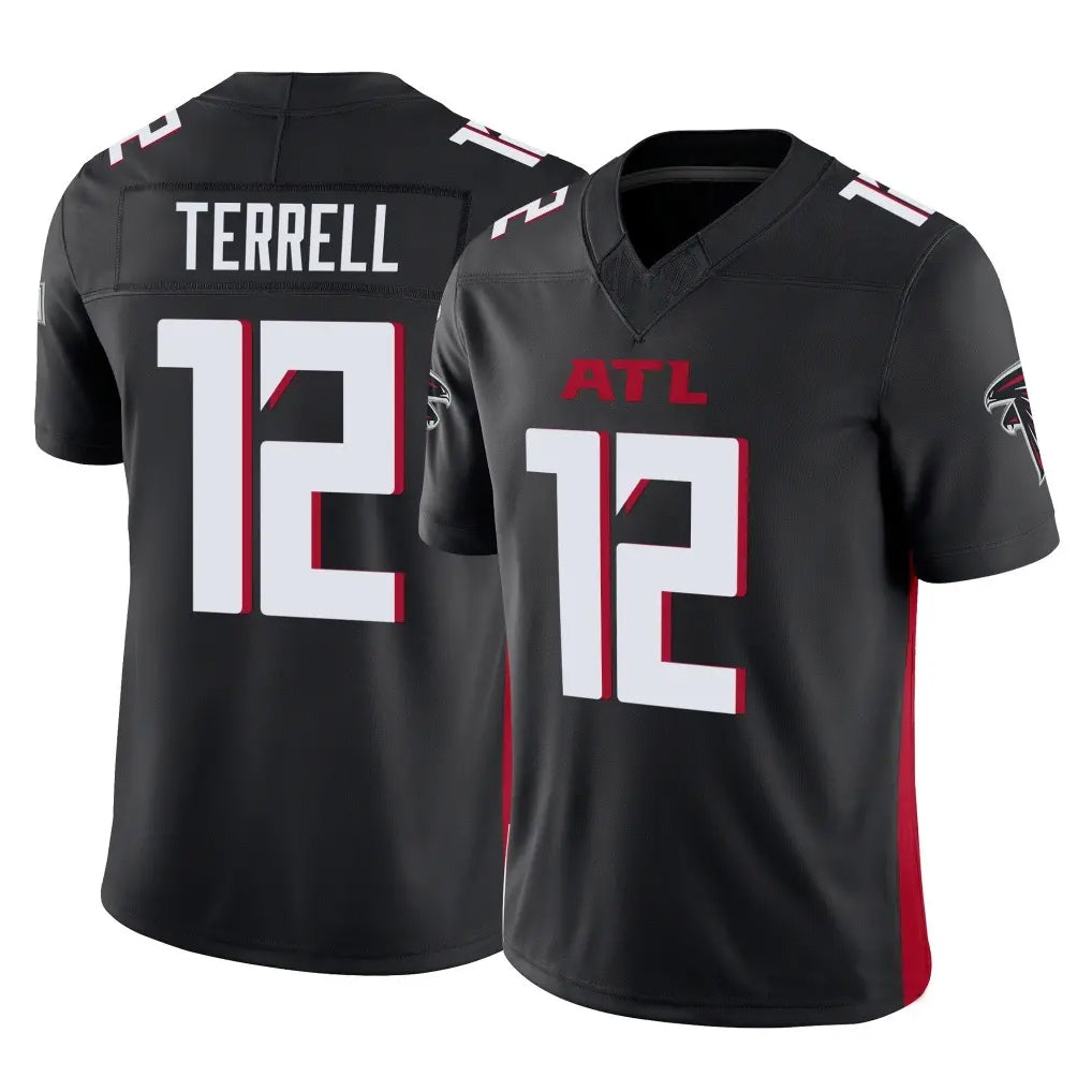 Choea A.Falcons #12 Avieon Terrell Player Black Alternate Vapor F.U.S.E. Limited Stitched Jerseys