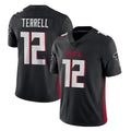 Choea A.Falcons #12 Avieon Terrell Player Black Vapor Untouchable Limited Home Game Stitched Jerseys