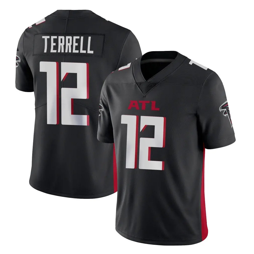 Choea A.Falcons #12 Avieon Terrell Player Black Vapor Untouchable Limited Home Game Stitched Jerseys
