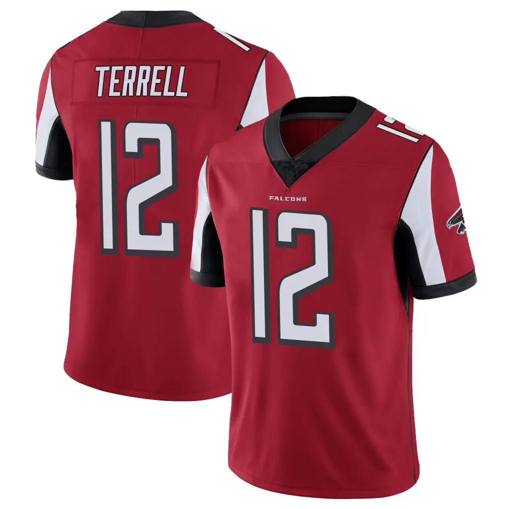 Choea A.Falcons #12 Avieon Terrell Player Red Color Vapor Untouchable Limited Home Game Stitched Jerseys