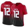 Choea A.Falcons #12 Avieon Terrell Player Red Vapor F.U.S.E. Limited Stitched Jerseys