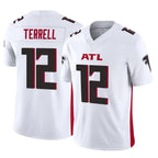 Choea A.Falcons #12 Avieon Terrell Player White Vapor F.U.S.E. Limited Stitched Jerseys