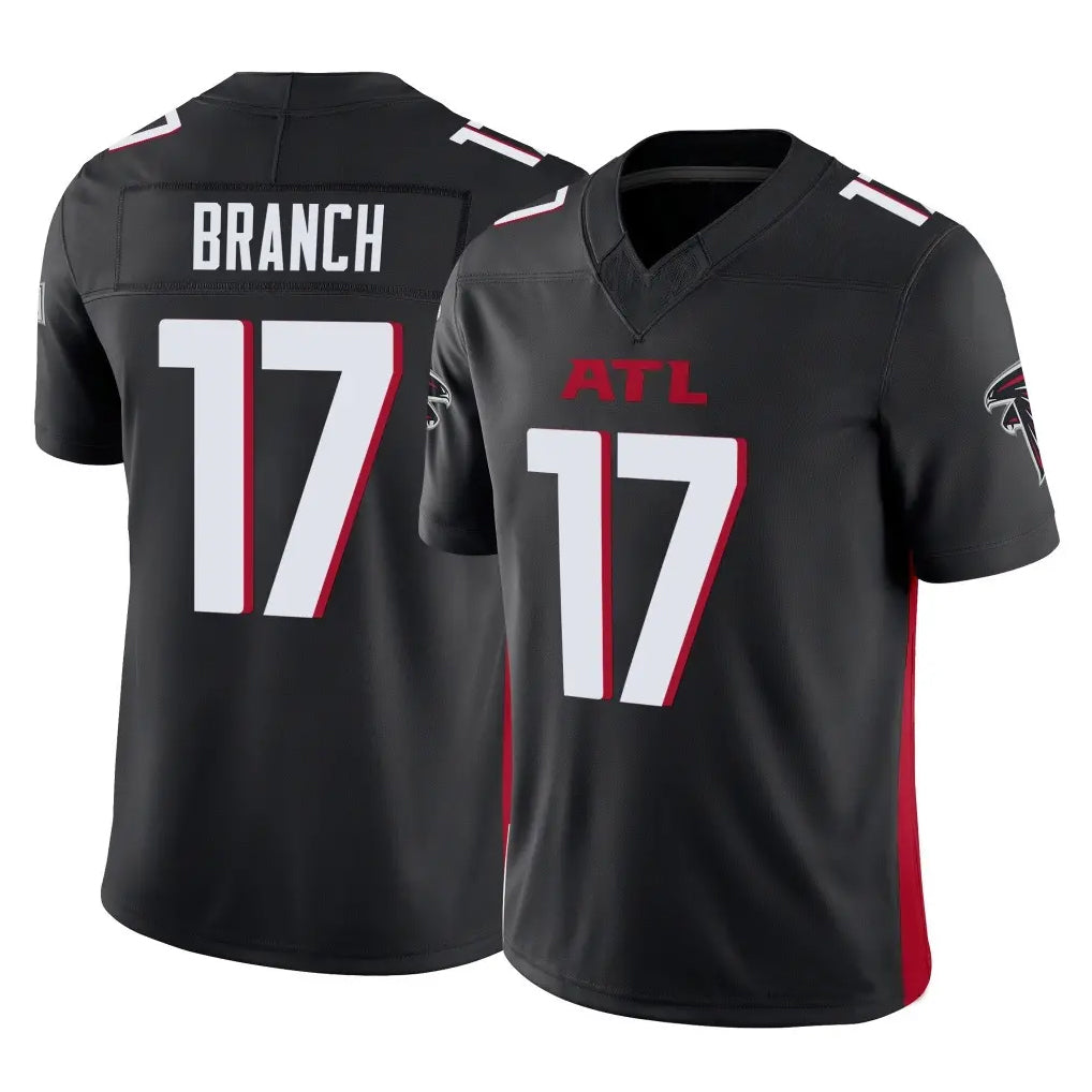 Choea A.Falcons #17 Zachariah Branch Player Black Alternate Vapor F.U.S.E. Limited Stitched Jerseys