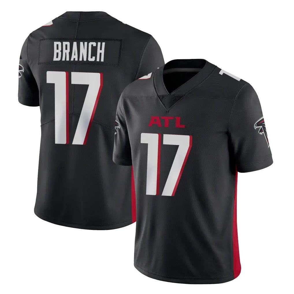 Choea A.Falcons #17 Zachariah Branch Player Black Vapor Untouchable Limited Home Game Stitched Jerseys
