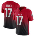 Choea A.Falcons #17 Zachariah Branch Player Red Vapor Untouchable Limited Home Game Stitched Jerseys
