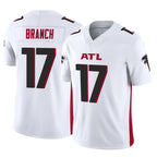 Choea A.Falcons #17 Zachariah Branch Player White Vapor F.U.S.E. Limited Stitched Jerseys