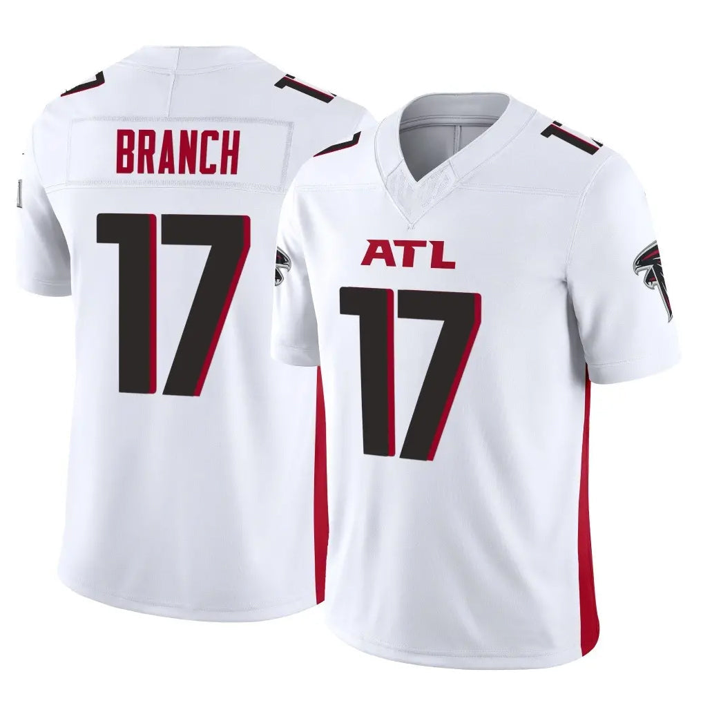 Choea A.Falcons #17 Zachariah Branch Player White Vapor F.U.S.E. Limited Stitched Jerseys