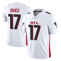 Choea A.Falcons #17 Zachariah Branch Player White Vapor Untouchable Limited Home Game Stitched Jerseys