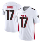 Choea A.Falcons #17 Zachariah Branch Player White Vapor Untouchable Limited Home Game Stitched Jerseys