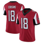 Choea A.Falcons #18 Kirk Cousins Player Red Color Vapor Untouchable Limited Home Game Stitched Jerseys