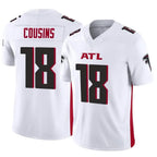 Choea A.Falcons #18 Kirk Cousins Player Vapor F.U.S.E. Limited Whtie Stitched Jerseys