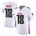 Choea A.Falcons #18 Kirk Cousins Player White Vapor Untouchable Limited Home Game Stitched Jerseys