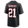 Choea A.Falcons #21 Deion Sanders Black Retired Player Alternate Game Stitched Jerseys