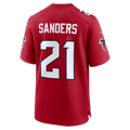 Choea A.Falcons #21 Deion Sanders Red Retired Player Game Stitched Jerseys