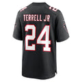 Choea A.Falcons #24 A.J. Terrell Jr. Player Black Alternate Home Game Stitched Jerseys