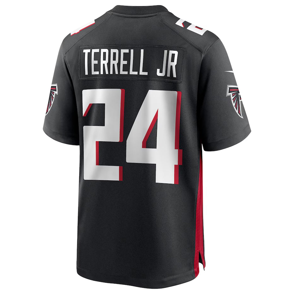 Choea A.Falcons #24 A.J. Terrell Jr. Player Black Home Game Stitched Jerseys