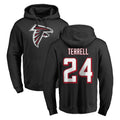 Choea A.Falcons #24 A.J. Terrell Jr. Player Black Salute to Service Hoodies Stitched Jerseys