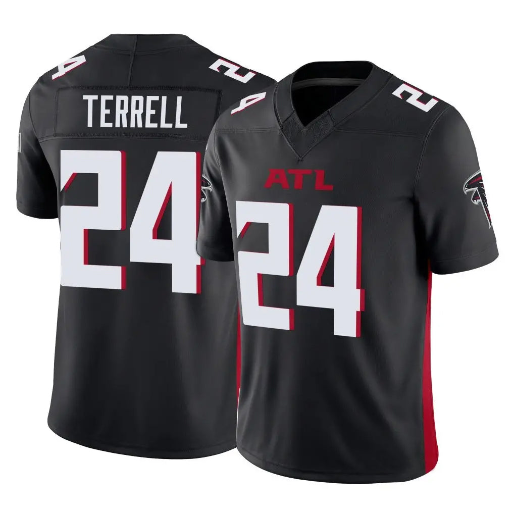 Choea A.Falcons #24 A.J. Terrell Jr. Player Black Vapor F.U.S.E. Limited Stitched Jerseys