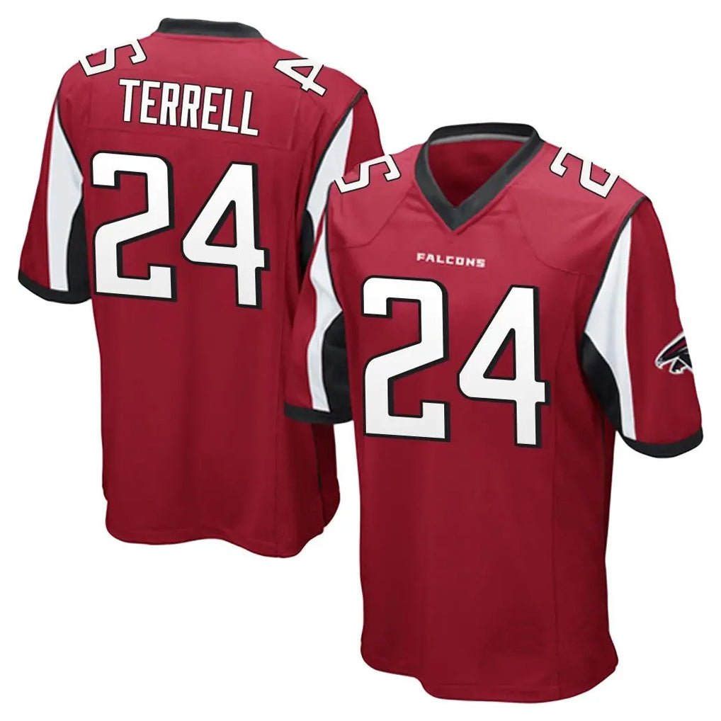 Choea A.Falcons #24 A.J. Terrell Jr. Player Red Color Vapor Home Game Stitched Jerseys