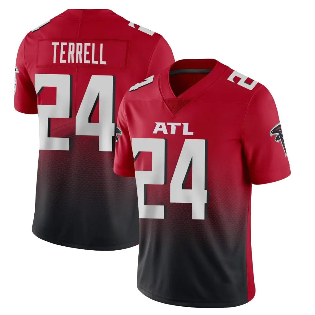 Choea A.Falcons #24 A.J. Terrell Jr. Player Red Vapor Untouchable Limited Home Game Stitched Jerseys