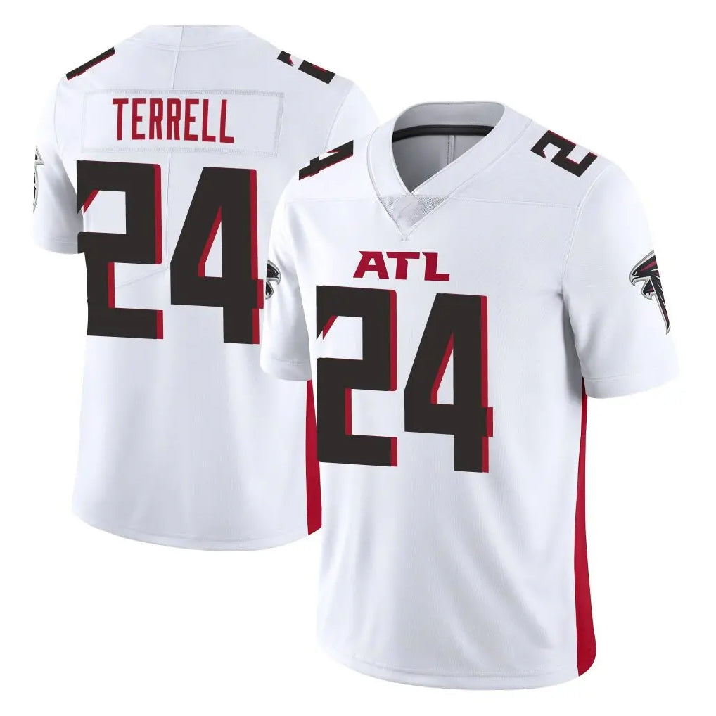 Choea A.Falcons #24 A.J. Terrell Jr. Player White Vapor Untouchable Limited Home Game Stitched Jerseys