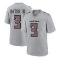 Choea A.Falcons #3 Jessie Bates III Player Gray Fashion Home Game Stitched Jerseys