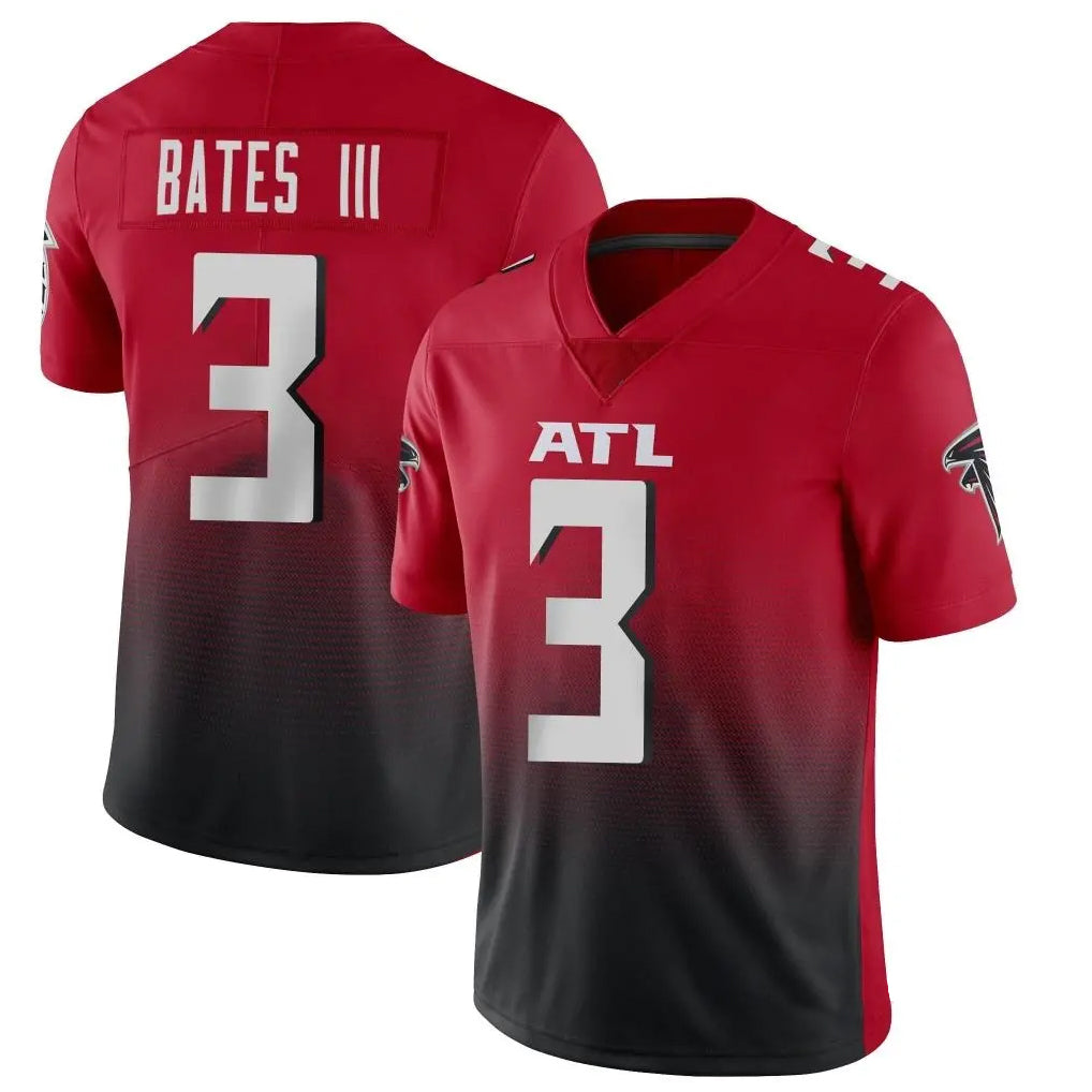 Choea A.Falcons #3 Jessie Bates III Player Red Vapor Untouchable Limited Home Game Stitched Jerseys