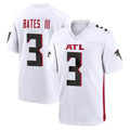 Choea A.Falcons #3 Jessie Bates III Player White Home Game Stitched Jerseys