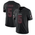 Choea A.Falcons #5 Drake London Player Black Impact Limited Stitched Jerseys