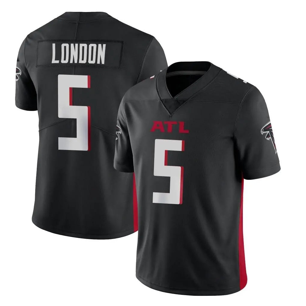 Choea A.Falcons #5 Drake London Player Black Vapor Untouchable Limited Home Game Stitched Jerseys