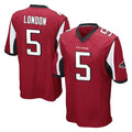 Choea A.Falcons #5 Drake London Player Red Color Vapor Home Game Stitched Jerseys