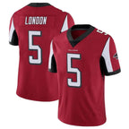 Choea A.Falcons #5 Drake London Player Red Color Vapor Untouchable Limited Home Game Stitched Jerseys