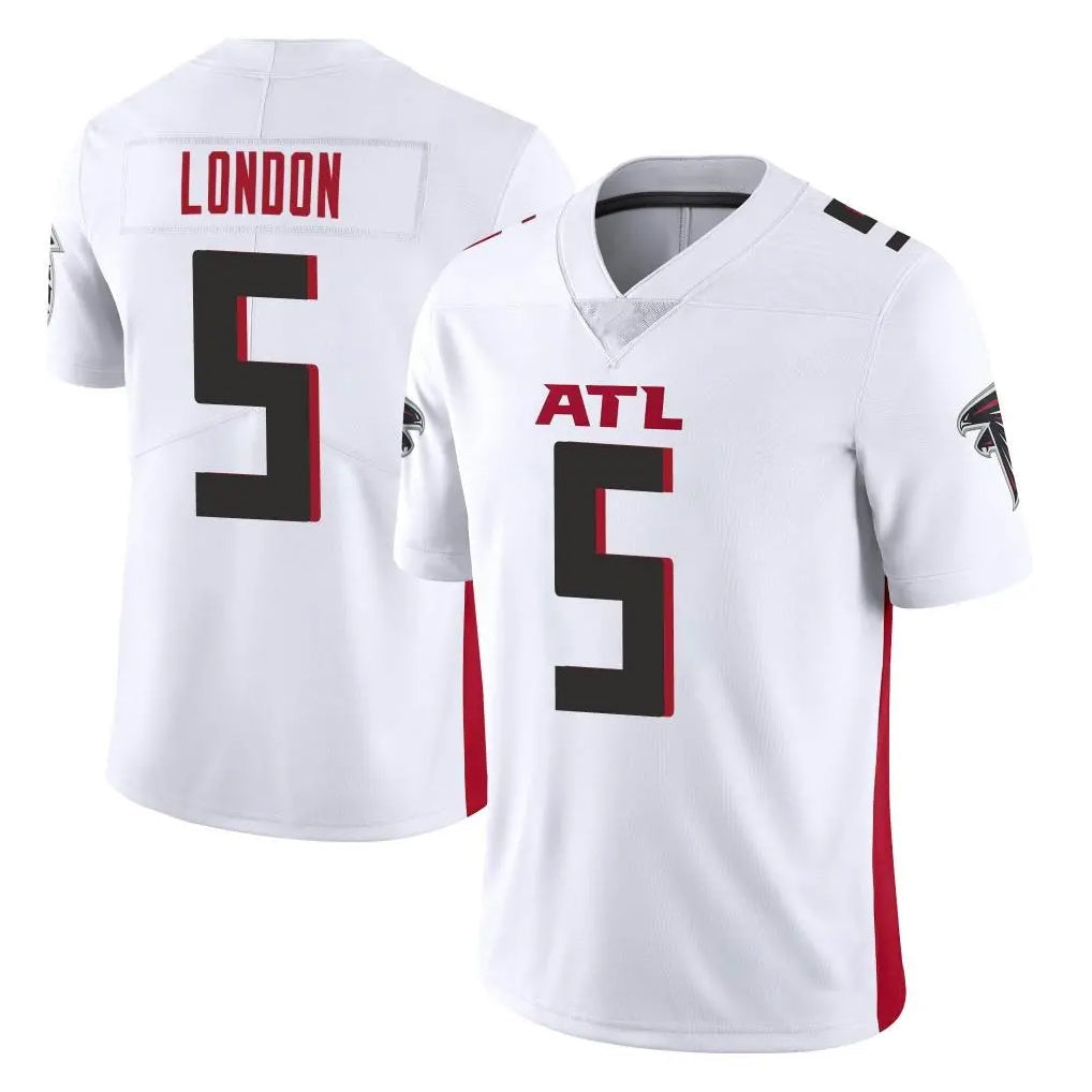 Choea A.Falcons #5 Drake London Player White Vapor Untouchable Limited Home Game Stitched Jerseys