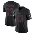 Choea A.Falcons #63 Chris Lindstrom Player Black Impact Limited Game Stitched Jerseys