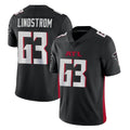 Choea A.Falcons #63 Chris Lindstrom Player Black Vapor Untouchable Limited Home Game Stitched Jerseys