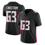 Choea A.Falcons #63 Chris Lindstrom Player Black Vapor Untouchable Limited Home Game Stitched Jerseys