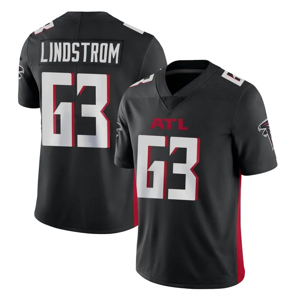 Choea A.Falcons #63 Chris Lindstrom Player Black Vapor Untouchable Limited Home Game Stitched Jerseys