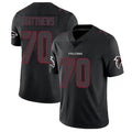 Choea A.Falcons #70 Jake Matthews Player Black Limited Elite Game Stitched Jerseys