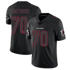 Choea A.Falcons #70 Jake Matthews Player Black Limited Elite Game Stitched Jerseys