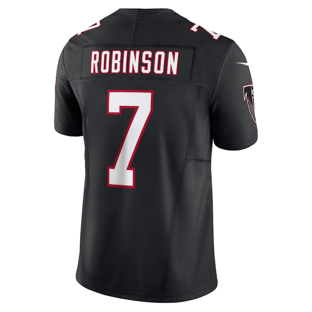Choea A.Falcons #7 Bijan Robinson Black Alternate Vapor F.U.S.E. Limited Stitched Jerseys
