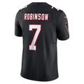 Choea A.Falcons #7 Bijan Robinson Black Alternate Vapor F.U.S.E. Limited Stitched Jerseys