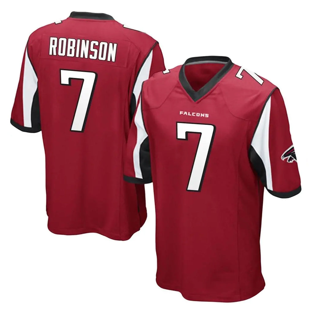 Choea A.Falcons #7 Bijan Robinson Player Red Color Vapor Home Game Stitched Jerseys