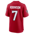 Choea A.Falcons #7 Bijan Robinson Red Game Stitched Jerseys