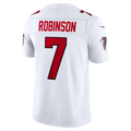 Choea A.Falcons #7 Bijan Robinson White Vapor F.U.S.E. Stitched Limited Jerseys