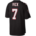 Choea A.Falcons #7 Michael Vick Mitchell & Ness Black Legacy Replica Stitched Jerseys